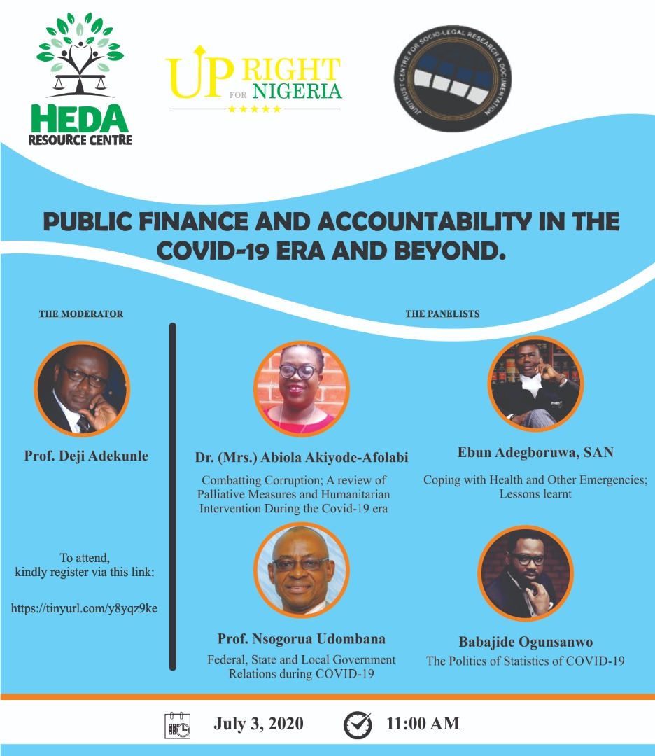Online Event: Webinar on Public Finance and Accountability in The Covid-19 Era and Beyond
